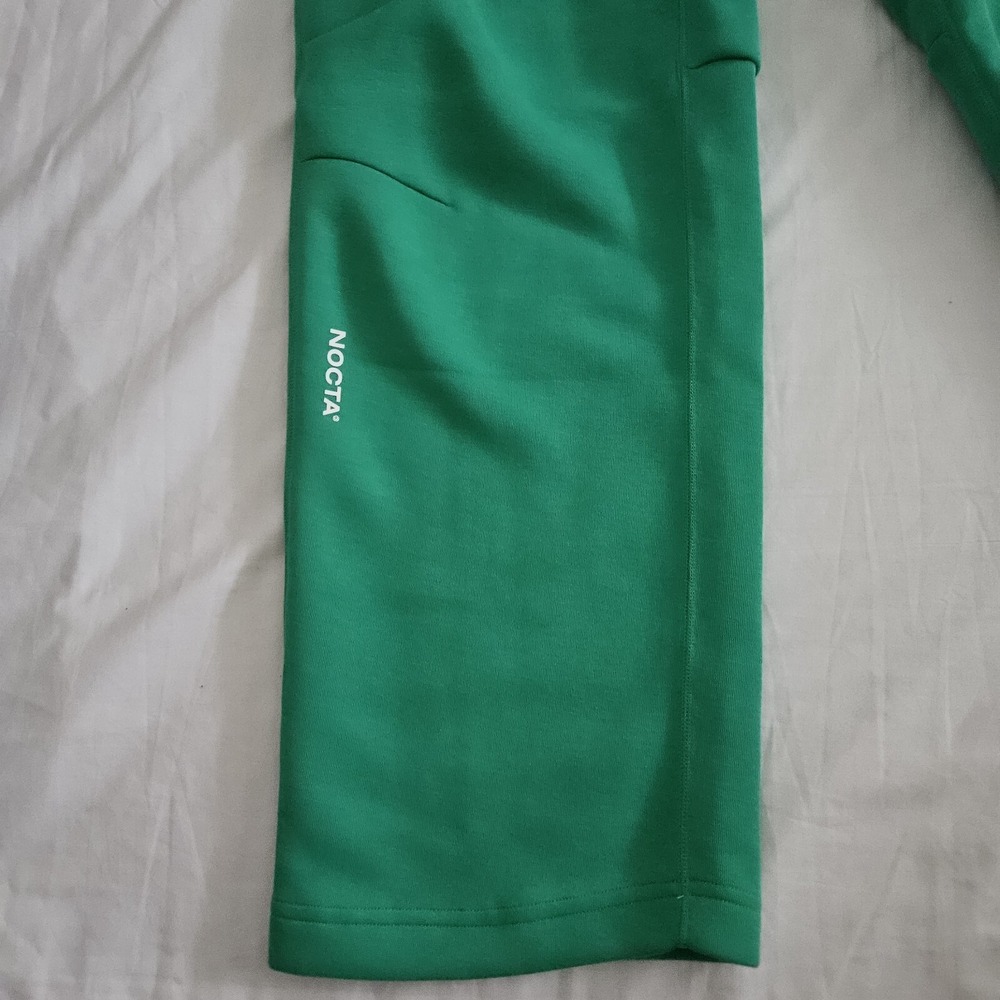 Nike X Nocta Tech Fleece Open Hem Pant Stadium Green FD8460-324 Men's Size XXL - Picture 3 of 6
